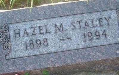 Hazel M Staley on Sysoon