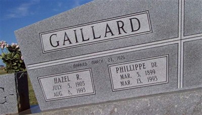 Hazel R Robertson Gaillard on Sysoon