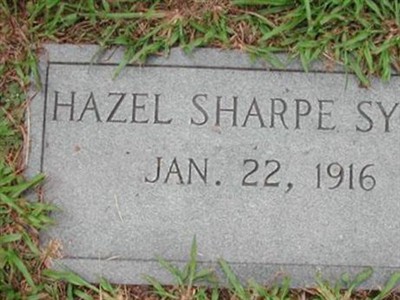 Hazel Sharpe Sykes on Sysoon