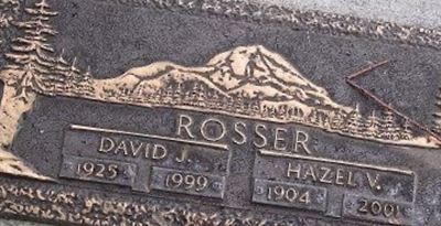 Hazel V Rosser on Sysoon