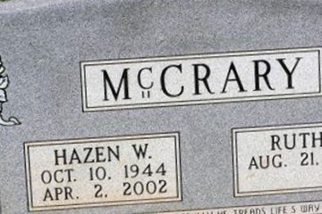 Hazen W. McCrary on Sysoon