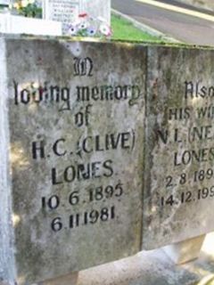 H. C. "Clive" Lones on Sysoon