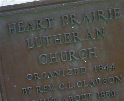 Heart Prairie Cemetery on Sysoon