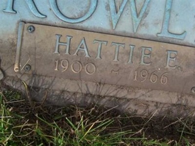 Hedwig "Hattie" Emma Albertine Manske Rowlingson on Sysoon