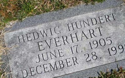 Hedwig Hundert Everhart on Sysoon