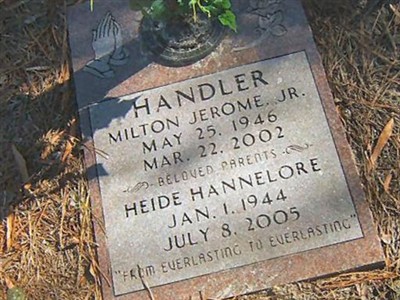 Heide Hannelore Handler on Sysoon