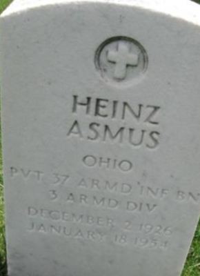 Heinz Asmus on Sysoon