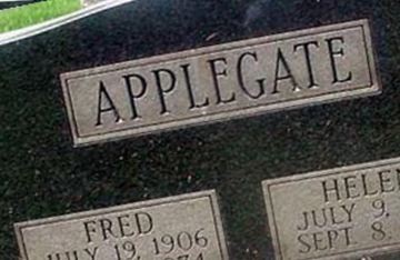 Helen Bandy Ater Applegate on Sysoon