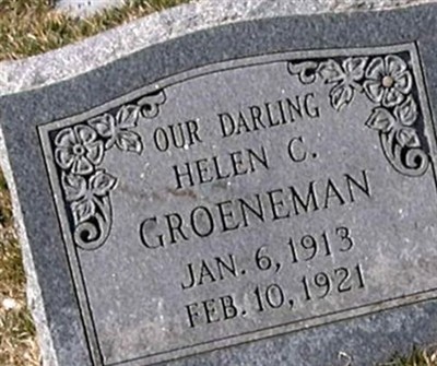 Helen C. Hedwig Groeneman on Sysoon
