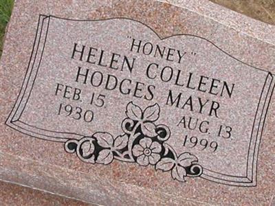 Helen Colleen Hodges Mayr on Sysoon