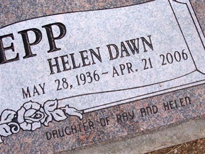 Helen Dawn Kennedy Stepp on Sysoon