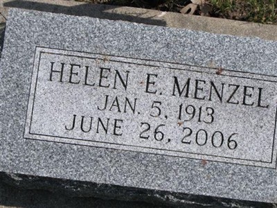 Helen E Menzel on Sysoon
