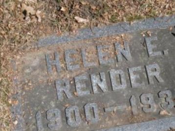 Helen E Render on Sysoon