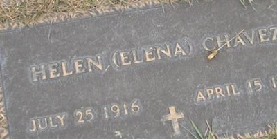 Helen (Elena) Chavez on Sysoon