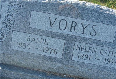 Helen Esther Shull Vorys on Sysoon