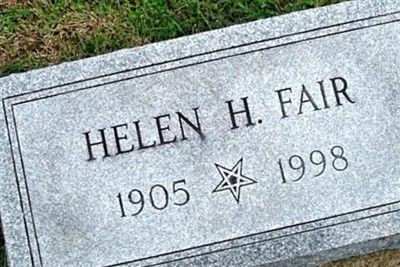 Helen H. Hungerford Fair Bates on Sysoon