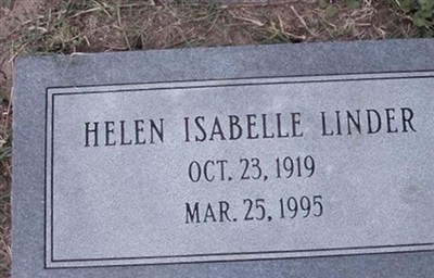 Helen Isabelle Linder on Sysoon