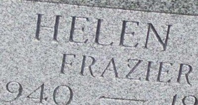 Helen J. Frazier McFadden on Sysoon