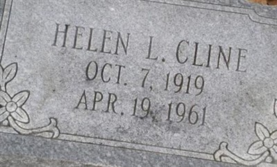 Helen L Cline on Sysoon