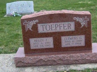 Helen L. Toepfer on Sysoon