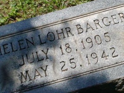 Helen Lohr Barger on Sysoon