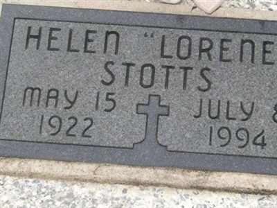 Helen "Lorene" Stotts on Sysoon