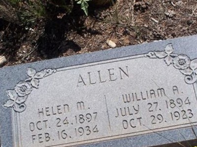 Helen M Rick Allen on Sysoon