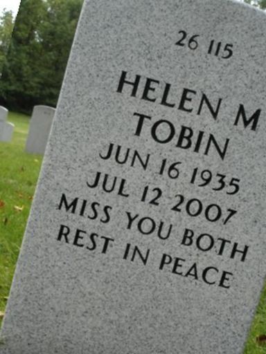 Helen M Tobin on Sysoon