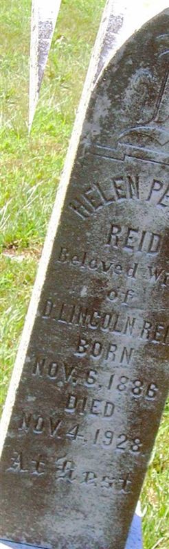 Helen Peyton Reid on Sysoon