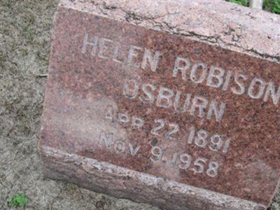 Helen Robison Osburn on Sysoon