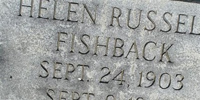 Helen Russell Fishback on Sysoon