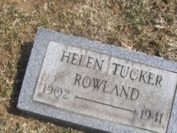 Helen Tccker Rowland on Sysoon