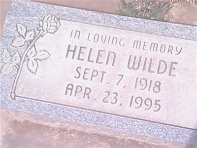 Helen Wilde on Sysoon