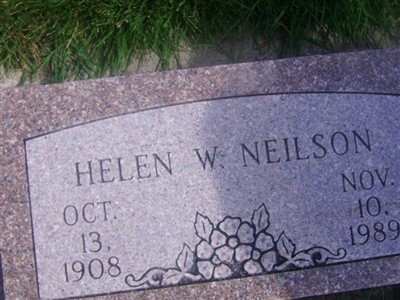 Helen Wilhelmina Johnson Neilson on Sysoon