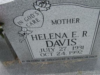 Helena E. R. Davis on Sysoon