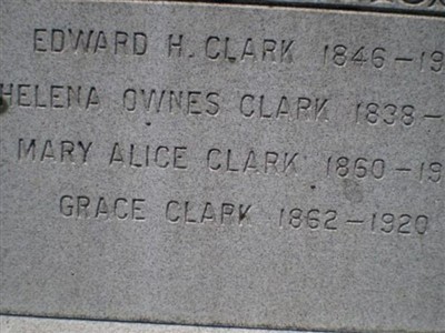 Helena Ownes Clark on Sysoon
