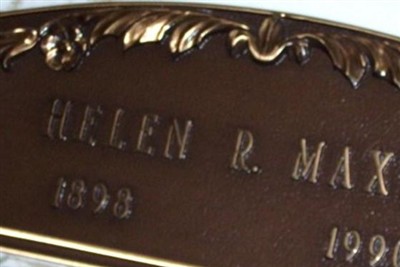 Helena Ruth Hash Maxey on Sysoon