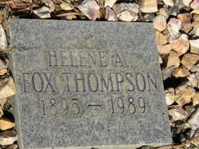 Helene A. Fox Thompson on Sysoon