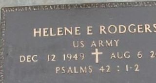 Helene E Rodgers on Sysoon