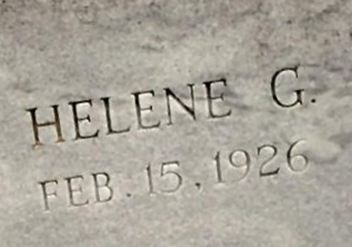 Helene G. Bryan on Sysoon