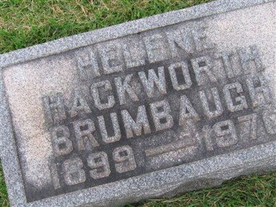 Helene Hackworth Brumbaugh on Sysoon