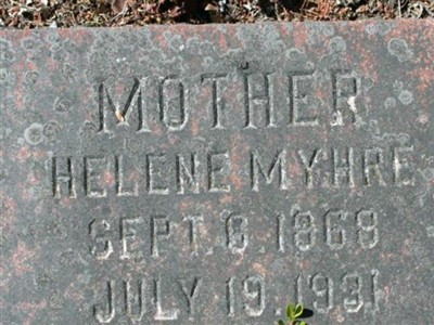 Helene Myhre on Sysoon