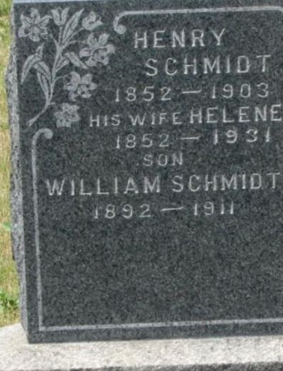 Helene Schmidt on Sysoon