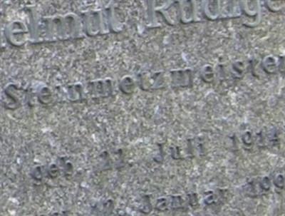 Helmut Rdiger on Sysoon
