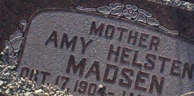 Amy Helsten Amy Lavine Staley H Madsen on Sysoon