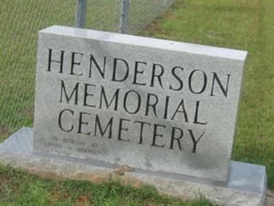 Henderson Memorial Cemetery on Sysoon