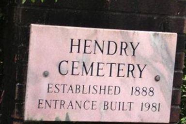 Hendry Cemetery on Sysoon