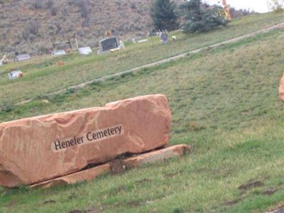 Henefer Cemetery on Sysoon