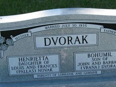 Henrettia Pallas Dvorak on Sysoon