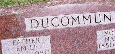 Henri Emile Ducommun on Sysoon